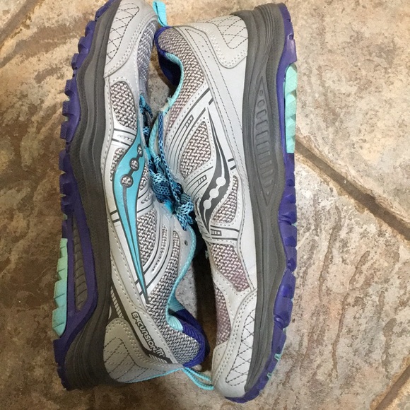4 for $30 Sale! Size 8 Saucony Excursion TR 10 EUC - Picture 2 of 4